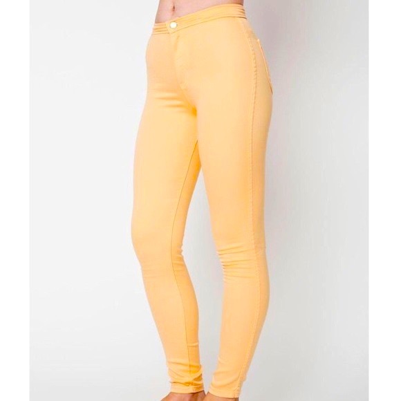American Apparel Easy Jean, Size XL, MelonPeach - Picture 1 of 4